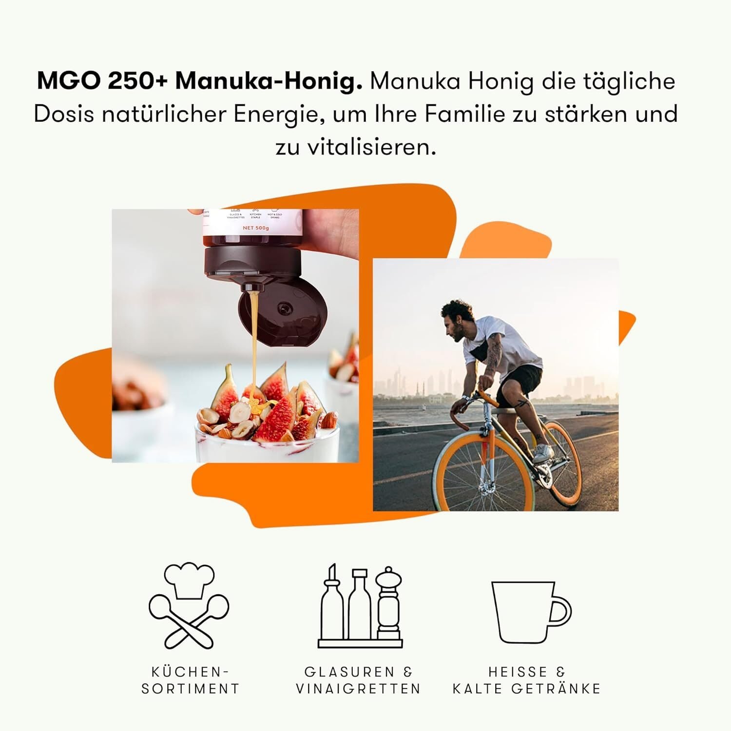 2db88404551736e4001476732e49eab7.jpg 500 g New Zealand Honey Co Manuka Honig MGO 250+ – Roh & Aktivhonig in praktischer Quetschflasche