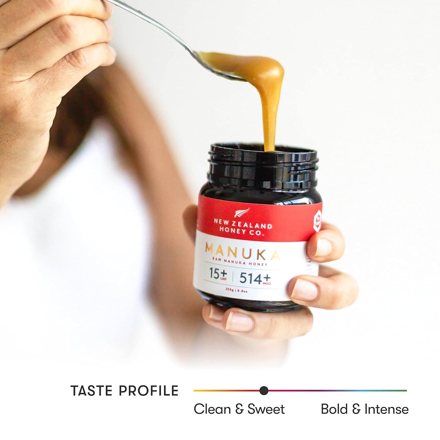 250 g New Zealand Honey Co Manuka Honig MGO 514+ – UMF 15+ Rohhonig | Aktiv & zertifiziert aus Neuseeland