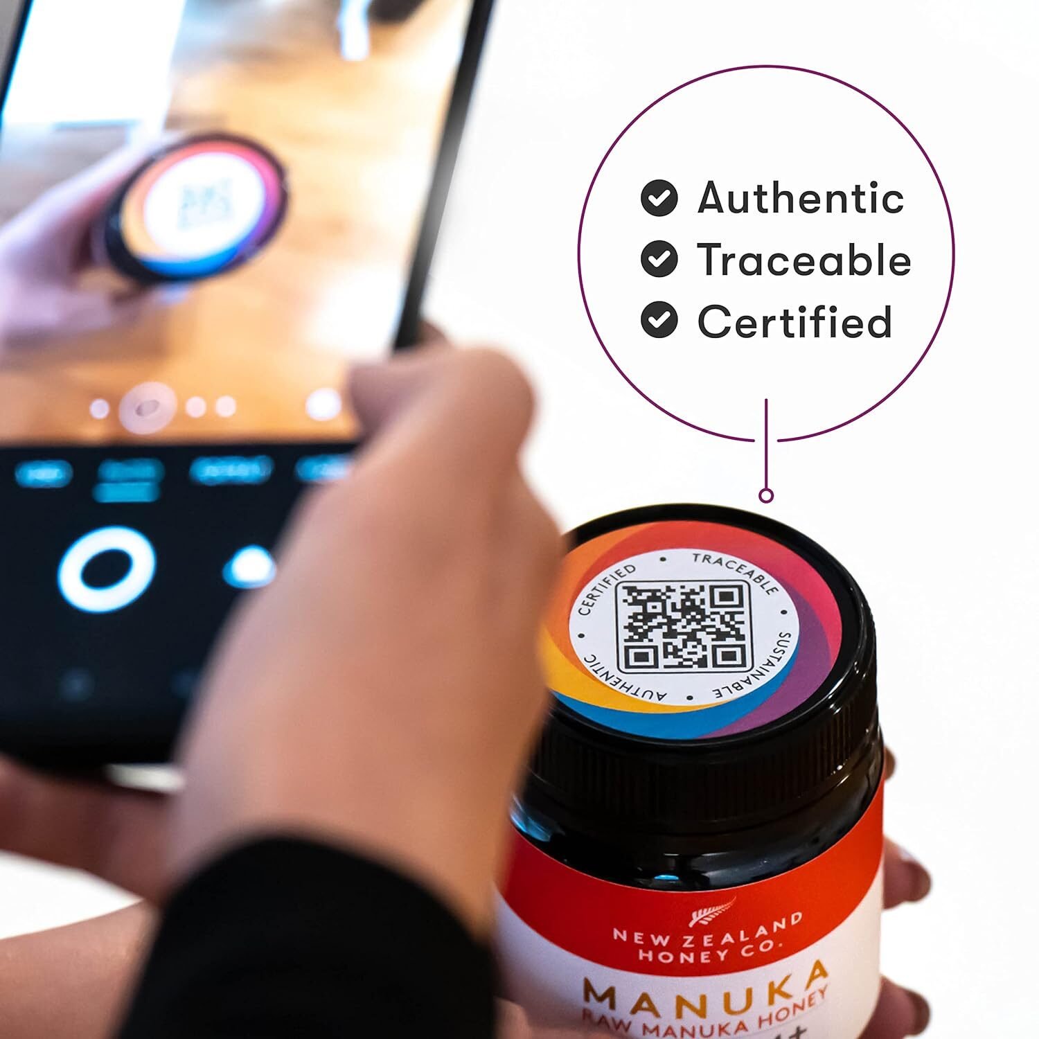 ecab1d54dc916c1fe7ab9e370f0c0504.jpg 250 g New Zealand Honey Co Manuka Honig MGO 1122+ – Roh, aktiv & UMF 24+ | Premiumqualität aus Neuseeland