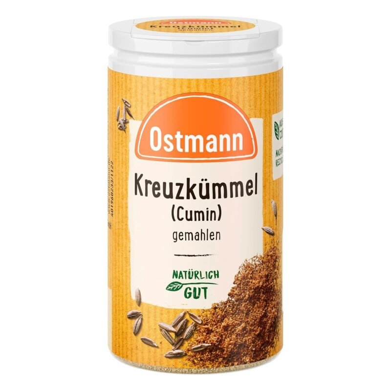 Ostmann Kreuzkümmel gemahlen 35 g – intensives Cumin-Gewürz in Aromadose