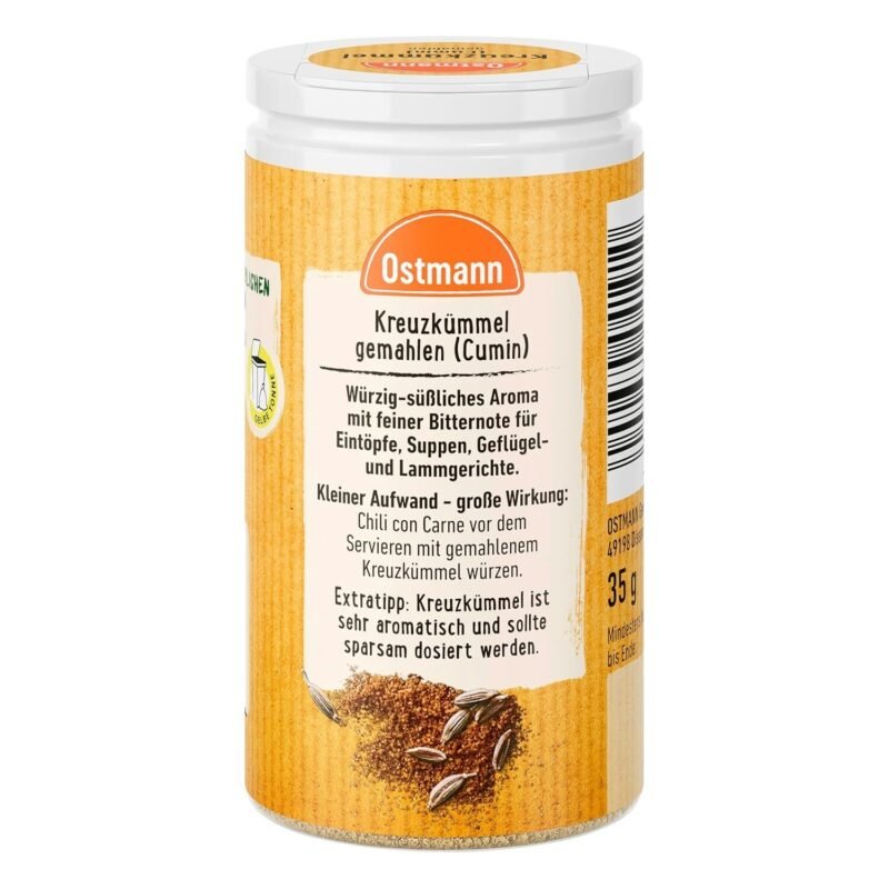 35 g Ostmann Kreuzkümmel gemahlen – Intensives Cumin-Gewürz | Aromatisch & vielseitig