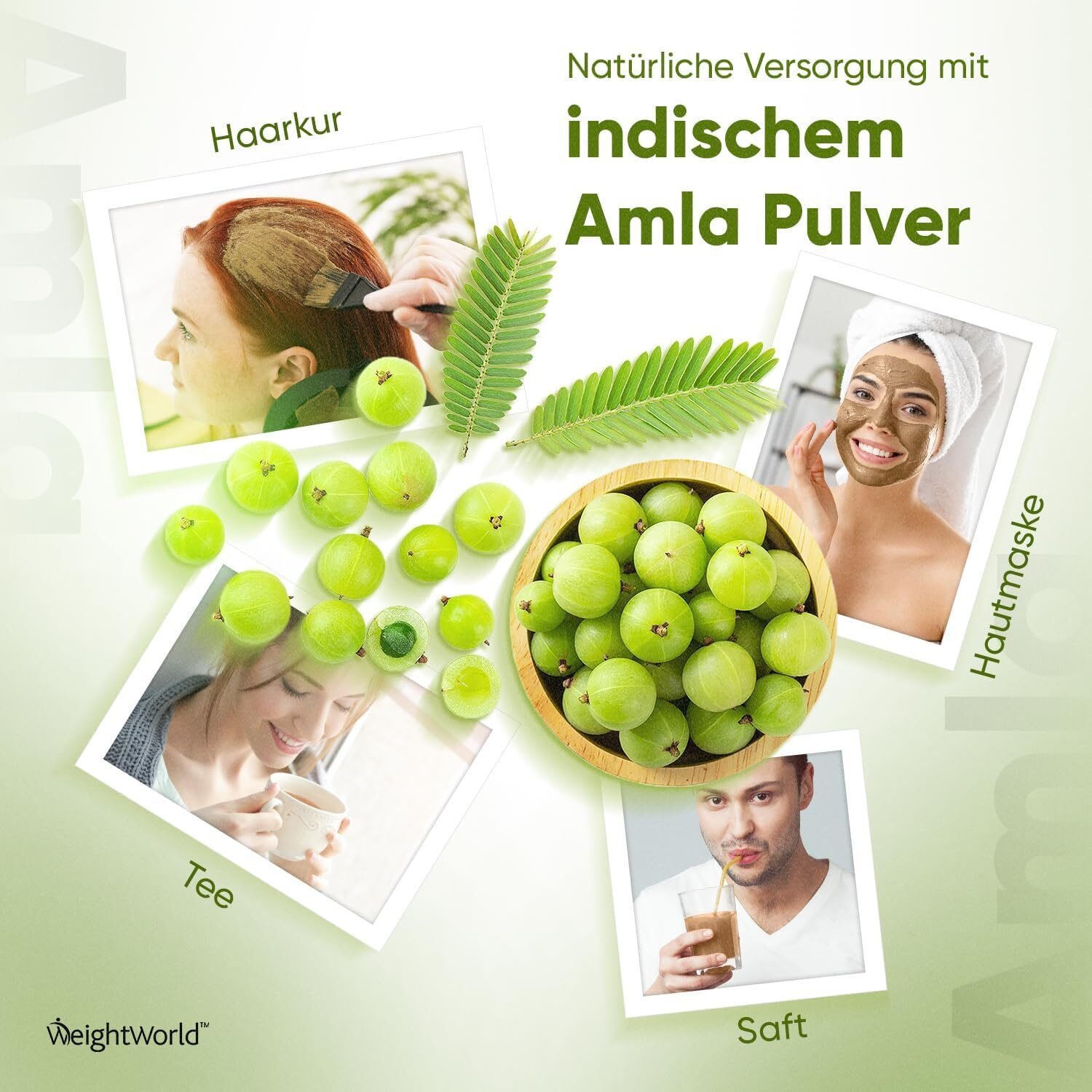 200 g WeightWorld Bio Amla Pulver – Reines Amalaki Superfood | Naturrein & Bio-zertifiziert