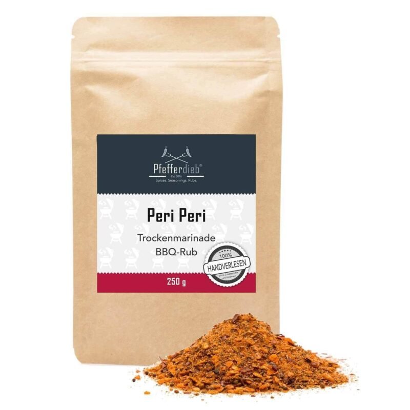 250 g peri peri bbq rub scharf aromatisch grillgewürz