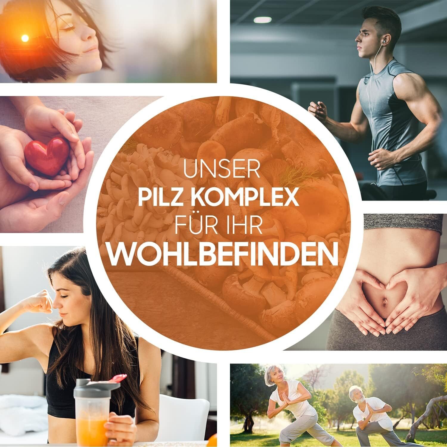 180 Stück WeightWorld BIO Pilz Komplex – 1000 mg, 8 Pilze, hochdosiert, vegan, ohne Zusatzstoffe, laborgeprüft