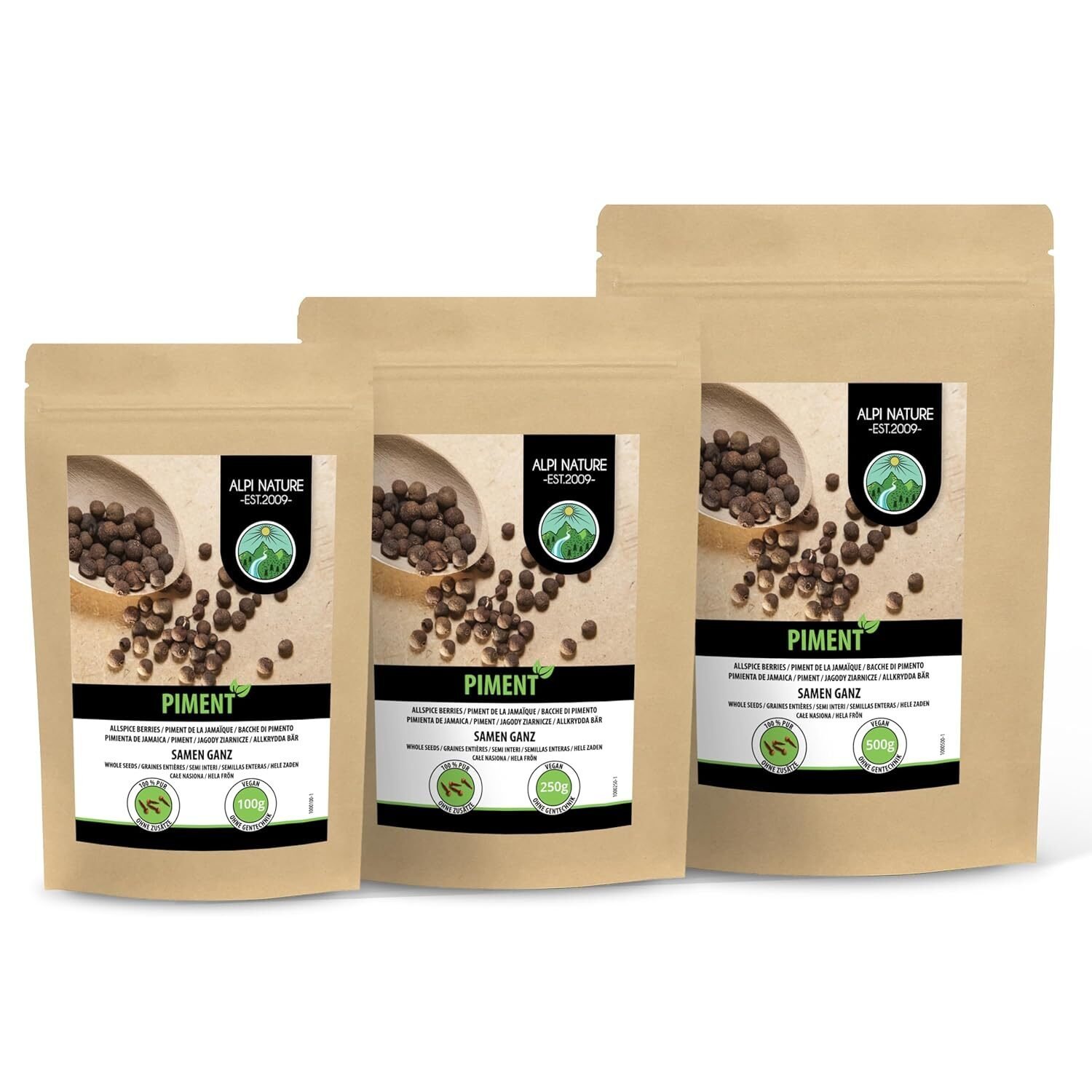95e0524b8876e9275a5562a2cf3e7735-1.jpg 250 g Pimentkörner ganz getrocknet zum Kochen und Einlegen - Alpi Nature