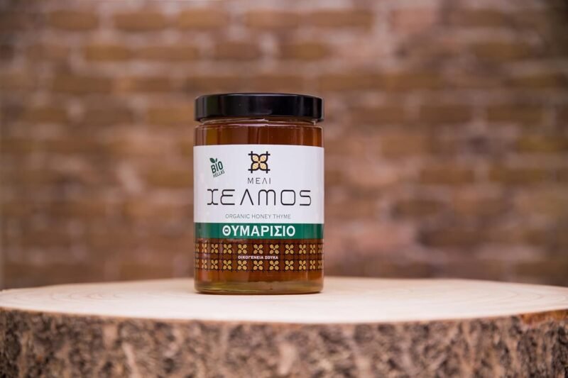 450 g Helmos Bio Griechischer Thymianhonig – aromatisch, sortenrein, naturbelassen