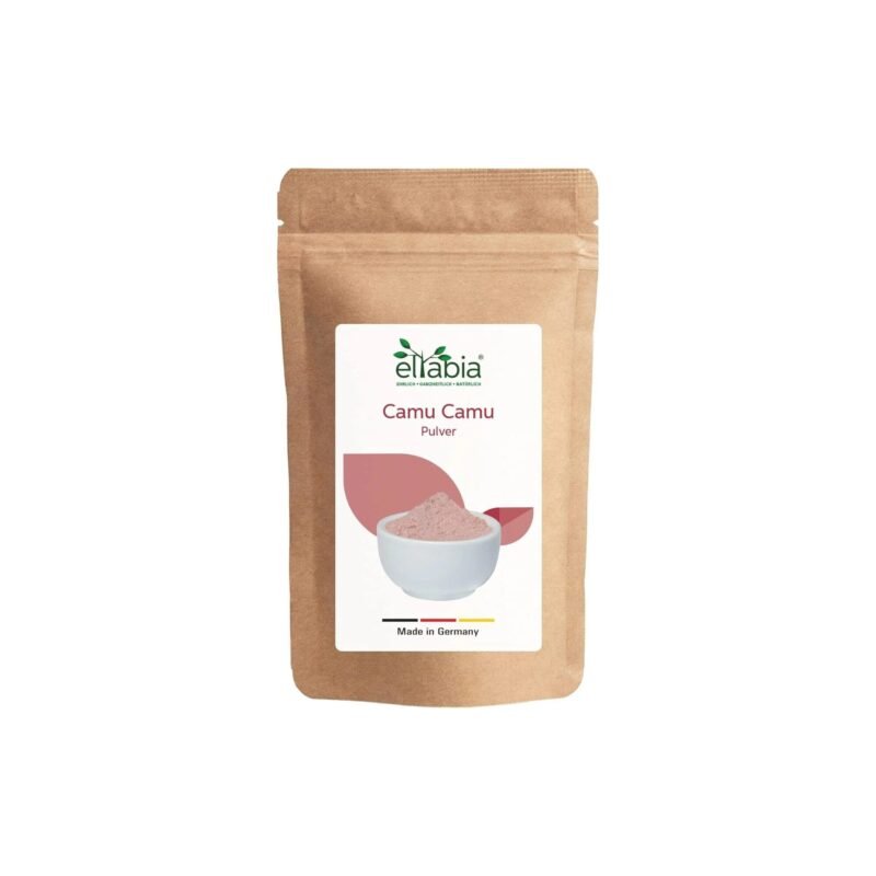 eltabia Camu Camu Pulver – 500 g, natürliches Vitamin C, roh, aus Brasilien, ohne Zusätze