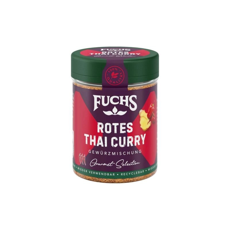 60 g Rotes Thai Curry Gewürzmischung Vegan