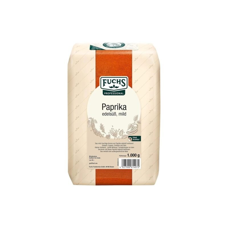 1 kg Paprika Edelsüß Mild Aromatisches Gewürz