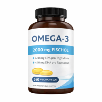 Honigbee – Vitamine, Superfoods & Naturprodukte für jeden Tag – Honigbee Omega 3 Kapseln 2000 mg