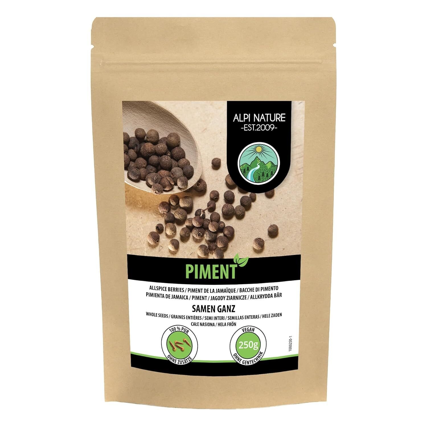 b6a085beb8749b5829be9ade2fb6b88f-1.jpg 250 g Pimentkörner ganz getrocknet zum Kochen und Einlegen - Alpi Nature