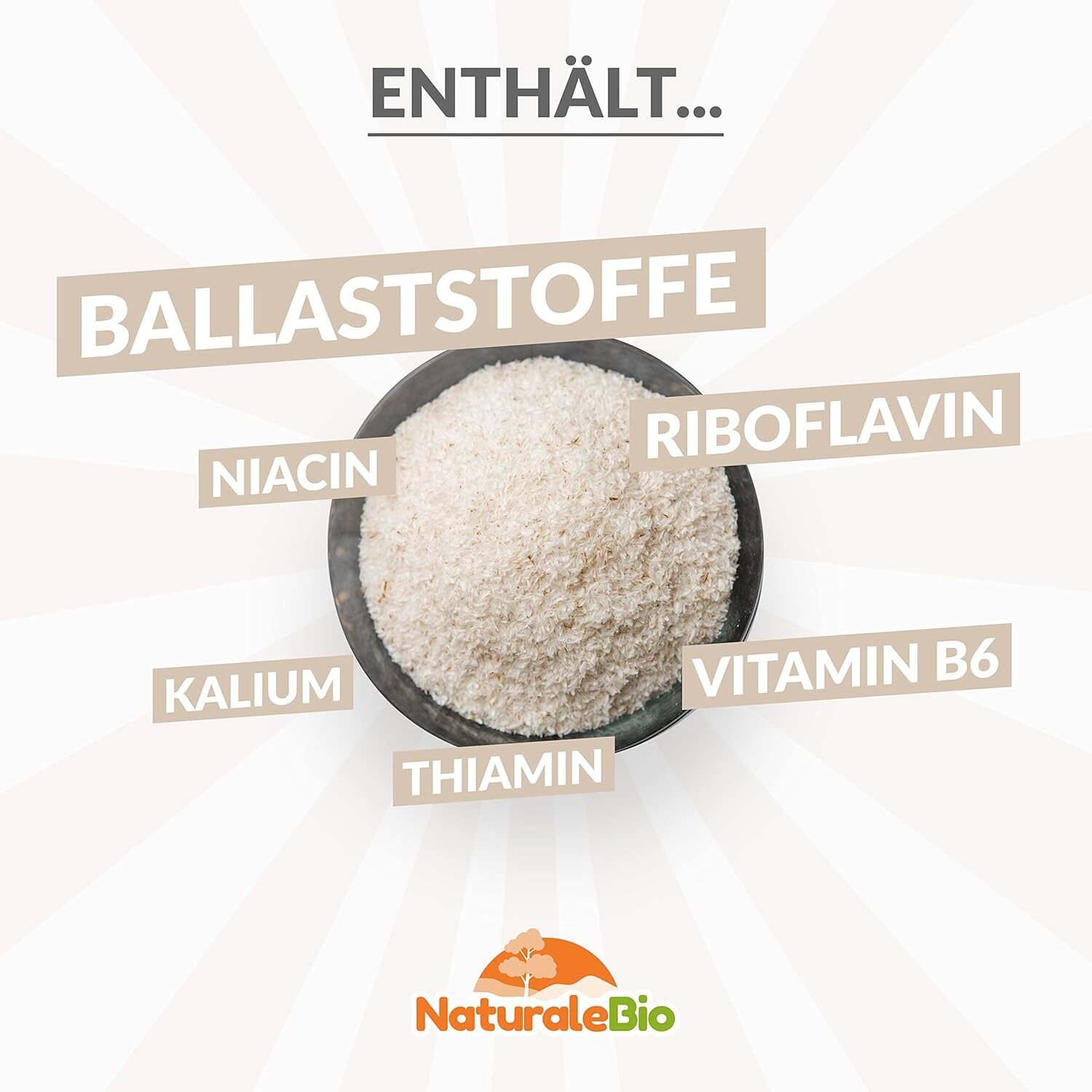 ef40b7f52818cbfd8090225401070ba8.jpg 200 g Naturalebio Bio Flohsamenschalen – 99 % Reinheit, vegan, naturbelassen, ballaststoffreich