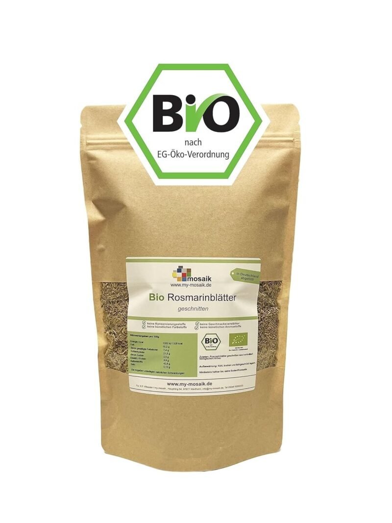 100 g Bio Rosmarin Geschnitten Getrocknet