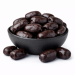 Datteln mit dunkler belgischer Schokolade