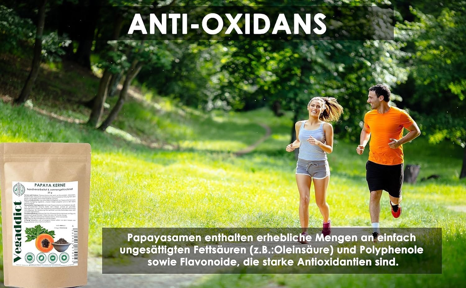 71Rvh87iIZL._AC_SL1500_ Getrocknete Papayakerne 25 g – Naturbelassen & reich an Papain