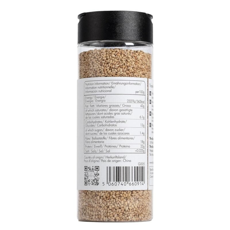150 g Emma Basic Sesamsamen geröstet – Ballaststoffreich, aromatisch & vegan | Ideal zum Bestreuen