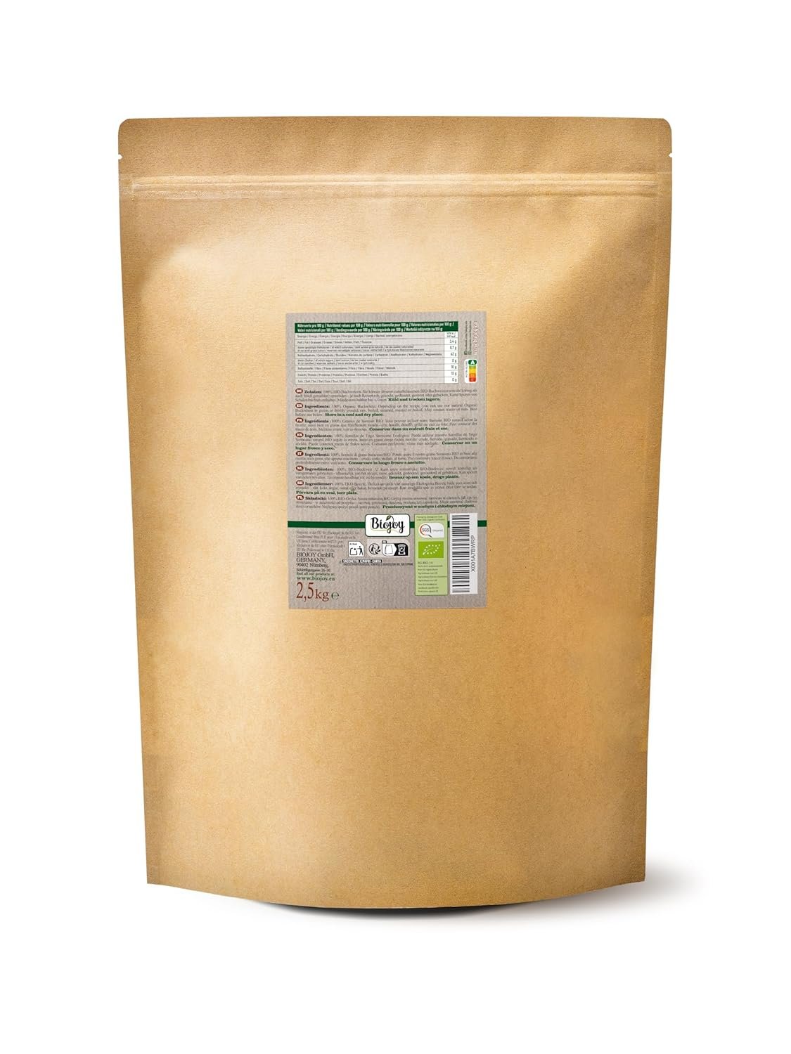 81zVns+ae7L._SL1500_ 2,5kg Biojoy BIO-Buchweizen – Ganz, roh & naturbelassen | Glutenfrei & vielseitig