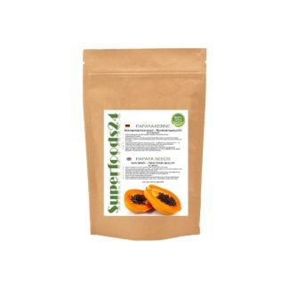 Superfoods24 Getrocknete Papayakerne 25 g – vegan, naturbelassen & würzig