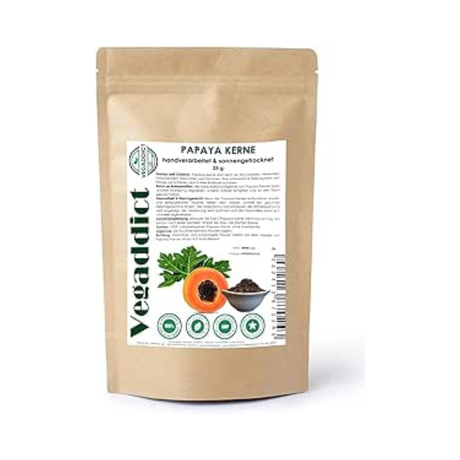 Getrocknete Papayakerne 25 g Getrocknete Papayakerne 25 g