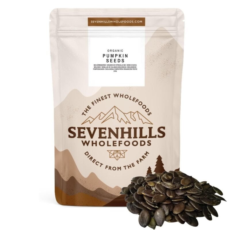 400g Sevenhills Wholefoods Bio-Kürbiskerne – Naturbelassen & proteinreich aus Österreich