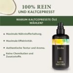 200ml Jojobaöl BIO Kaltgepresst – Intensivpflege für Haut, Haare & Nägel – Satin Naturel