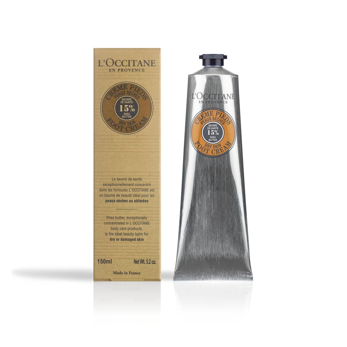 150ml Fußcreme Sheabutter trocken für gepflegte Füße – L’OCCITANE