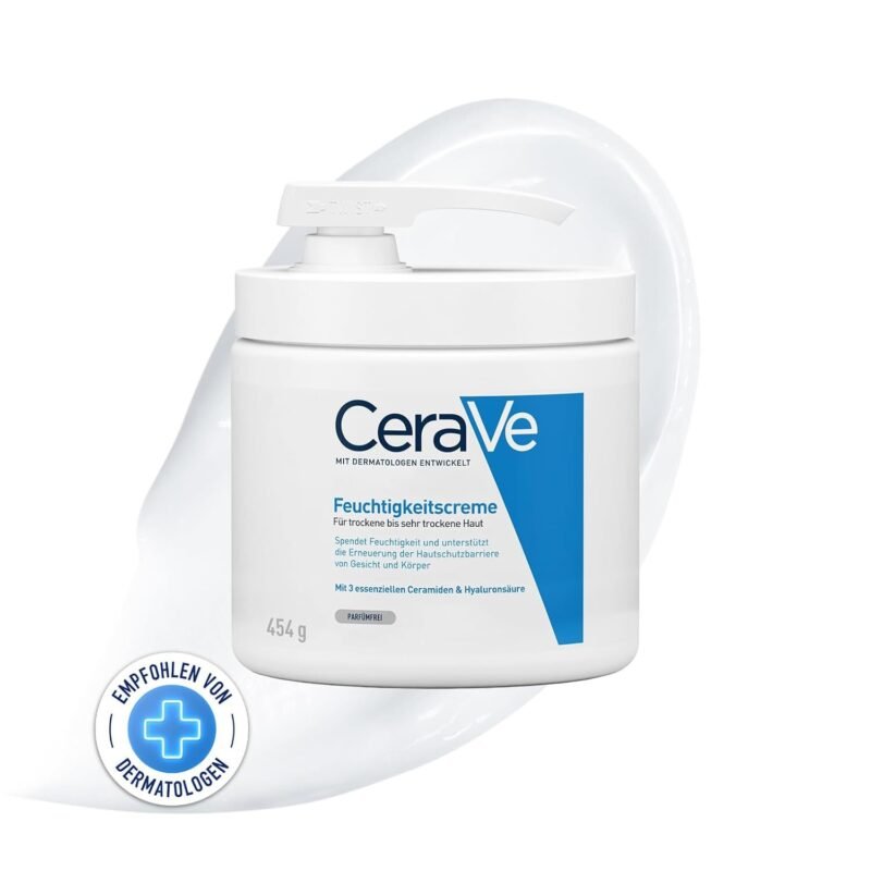 340g Feuchtigkeitscreme für trockene bis sehr trockene Haut – CeraVe