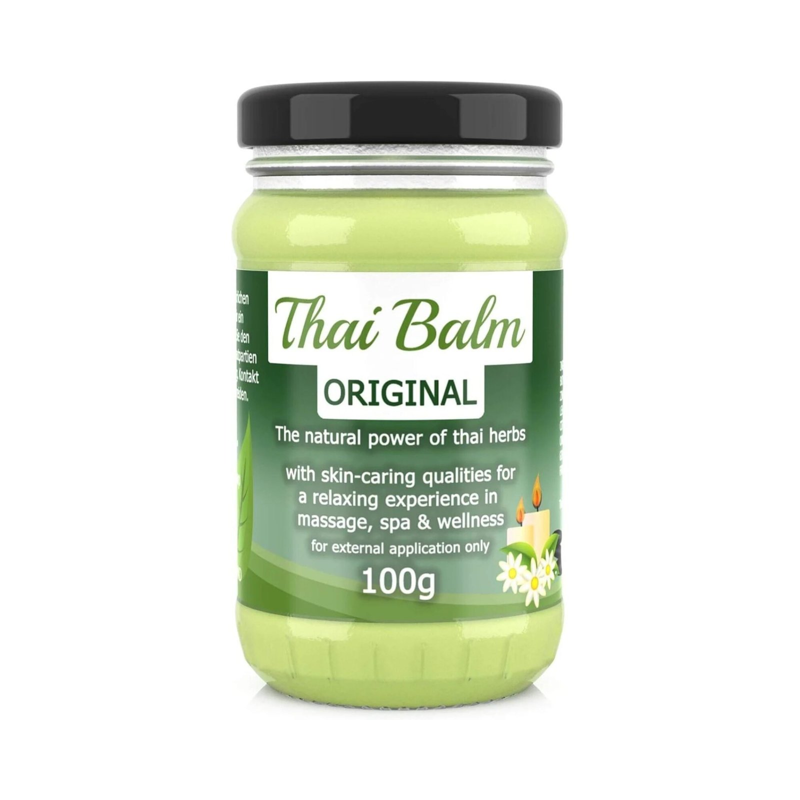 100g Thailändischer Kräuterbalsam für Massage und Hautpflege