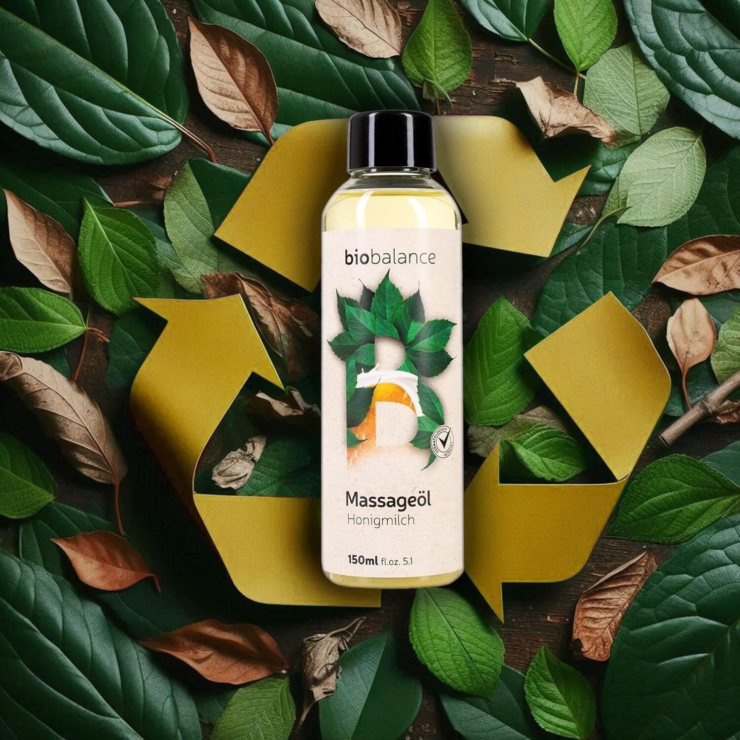 136e6561be77510273b225a0ba8d8c58.jpg 150ml Honigmilch Massageöl für trockene Haut – Natürliches Körperöl für Massage & Hautpflege – BIO BALANCE