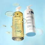 750ml Reinigungsöl für trockene und gereizte Haut – Rückfettendes Duschöl für Gesicht & Körper bei Neurodermitis – Rilastil