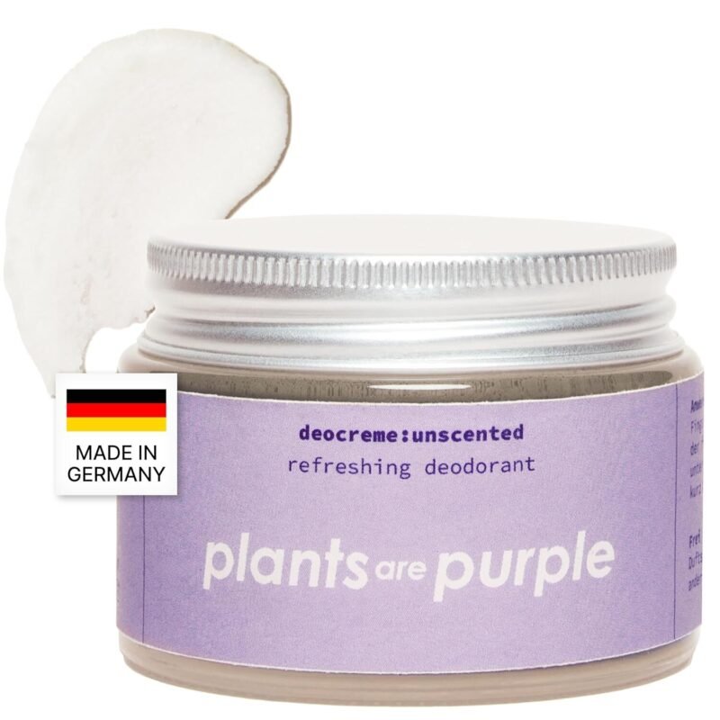Natürliche Deocreme ohne Aluminium – mit Natron, Sheabutter, Jojoba-Öl, vegan, ergiebig