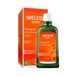 200ml Bio Arnika Massageöl bei Muskelkater und Verspannung – WELEDA Sportöl mit Rosmarin & Lavendel