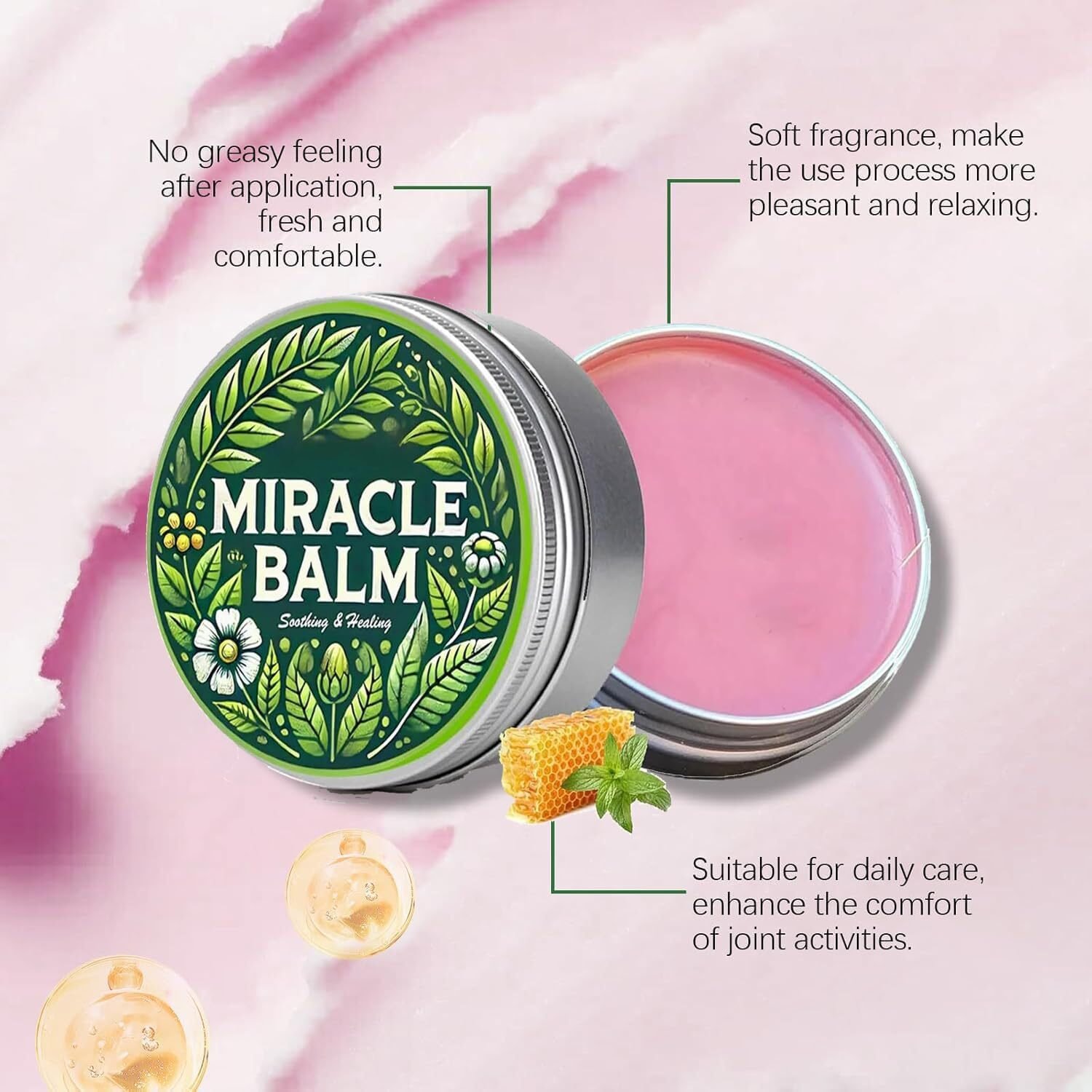 2x Kräuterbalsam zur Linderung körperlicher Beschwerden – Miracle Balsam