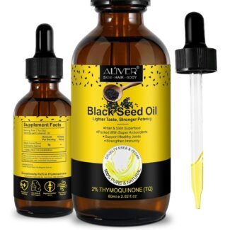 60ml Bio Schwarzkümmelöl kaltgepresst für Haut und Haare – 100 % rein, für Körperpflege und Wohlbefinden