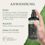 200ml Aloe Vera Gel Vegan – Natürliche After Sun Pflege