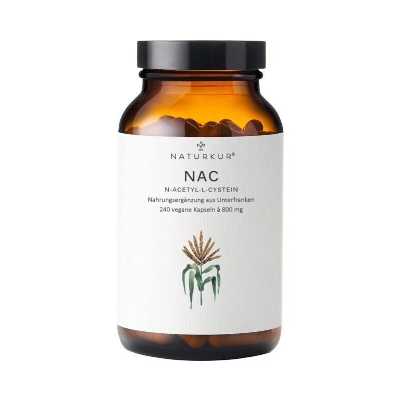 240 nac 800 mg kapseln – Vegan, laborgeprüft, ohne Zusatzstoffe – Naturkur®