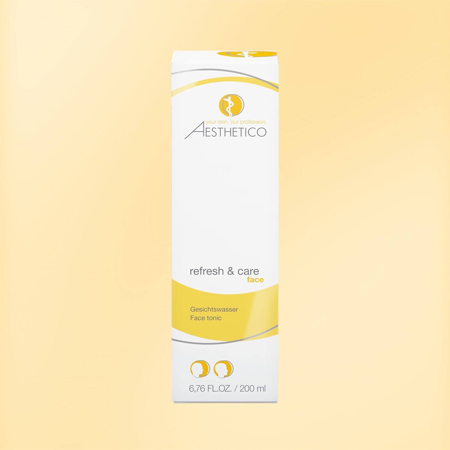 200ml Refresh & Care Gesichtswasser – Feuchtigkeitsspendend & Beruhigend – AESTHETICO