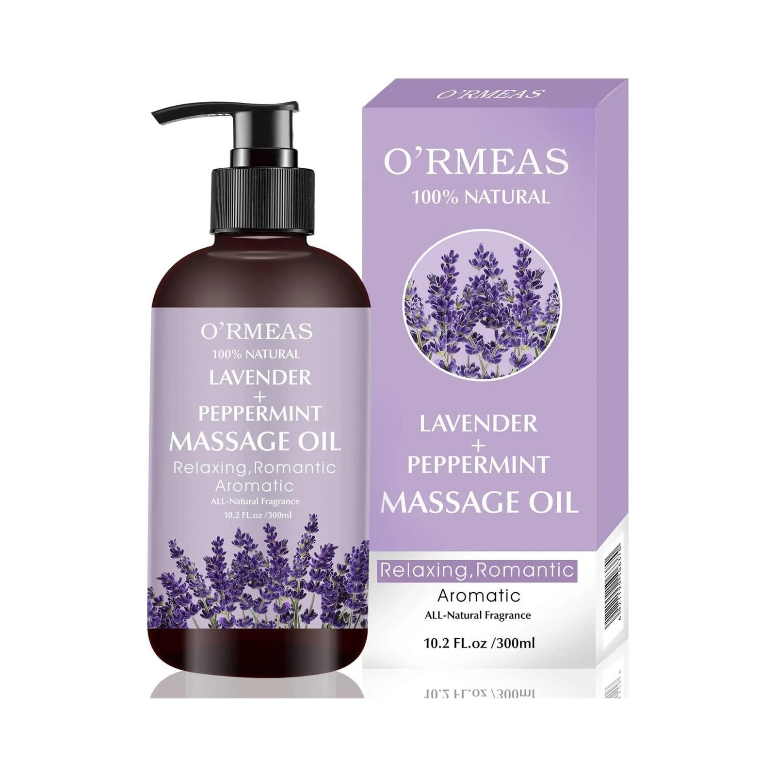 300ml Massageöl gegen Gelenkschmerzen mit Lavendel & Pfefferminz 300ml Massageöl gegen Gelenkschmerzen mit Lavendel und Pfefferminz