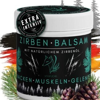 200ml Zirbenbalsam für Muskeln und Gelenke – Massagebalsam mit Zirbenöl