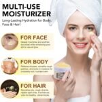 120ml Sheabutter Bio unraffiniert kaltgepresst – Vegane Premium Körperbutter