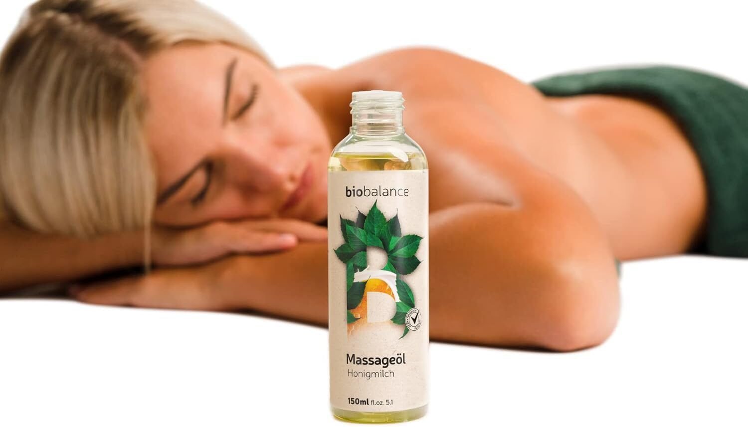 4c3ec2dcf136d306d55045c0467d2b51.jpg 150ml Honigmilch Massageöl für trockene Haut – Natürliches Körperöl für Massage & Hautpflege – BIO BALANCE