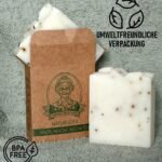100g Avocado und Lavendel Seife für alle Hauttypen – Handgemachte Naturseife für Haut & Haare, ohne Palmöl