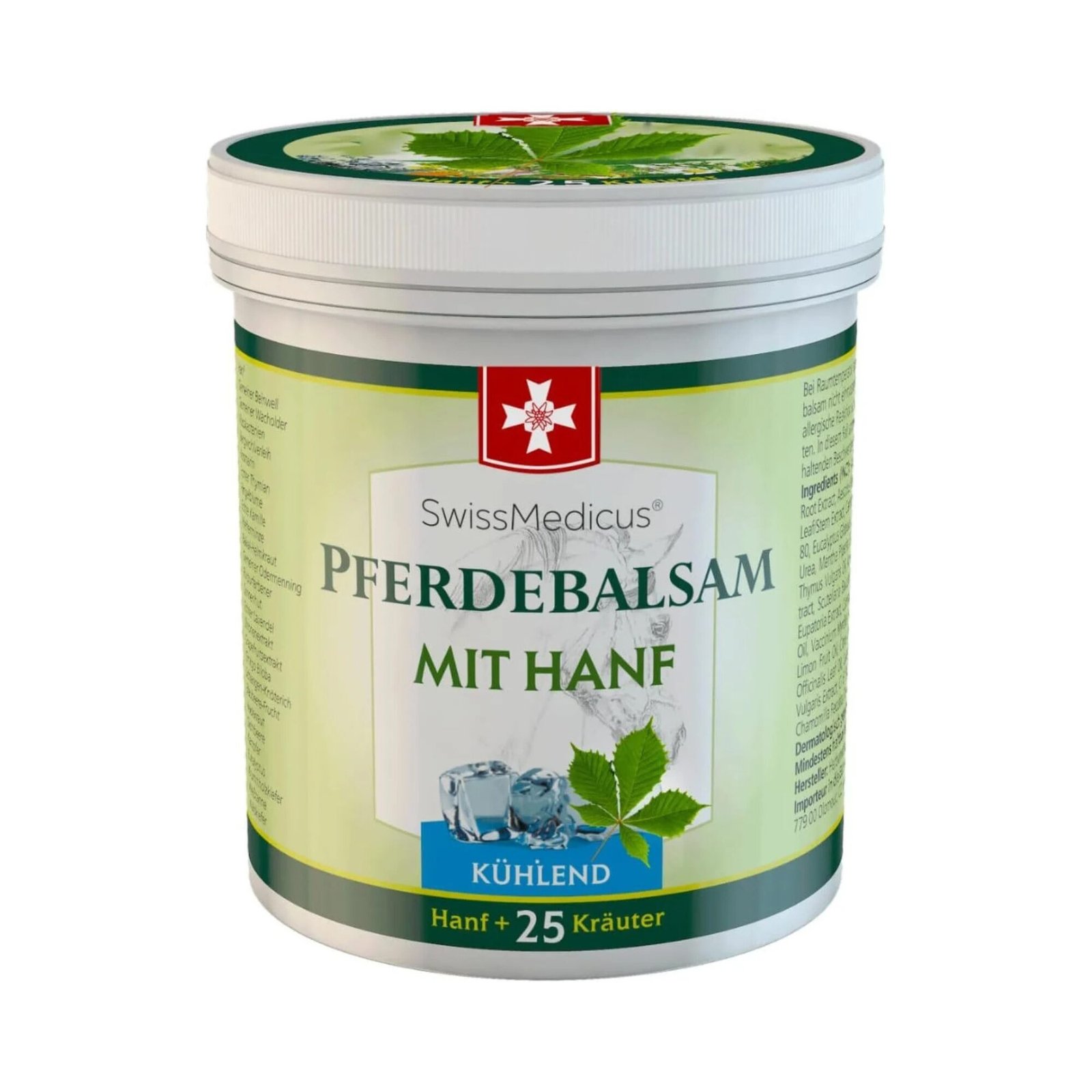 500ml Pferdebalsam mit Hanf für Muskeln und Gelenke