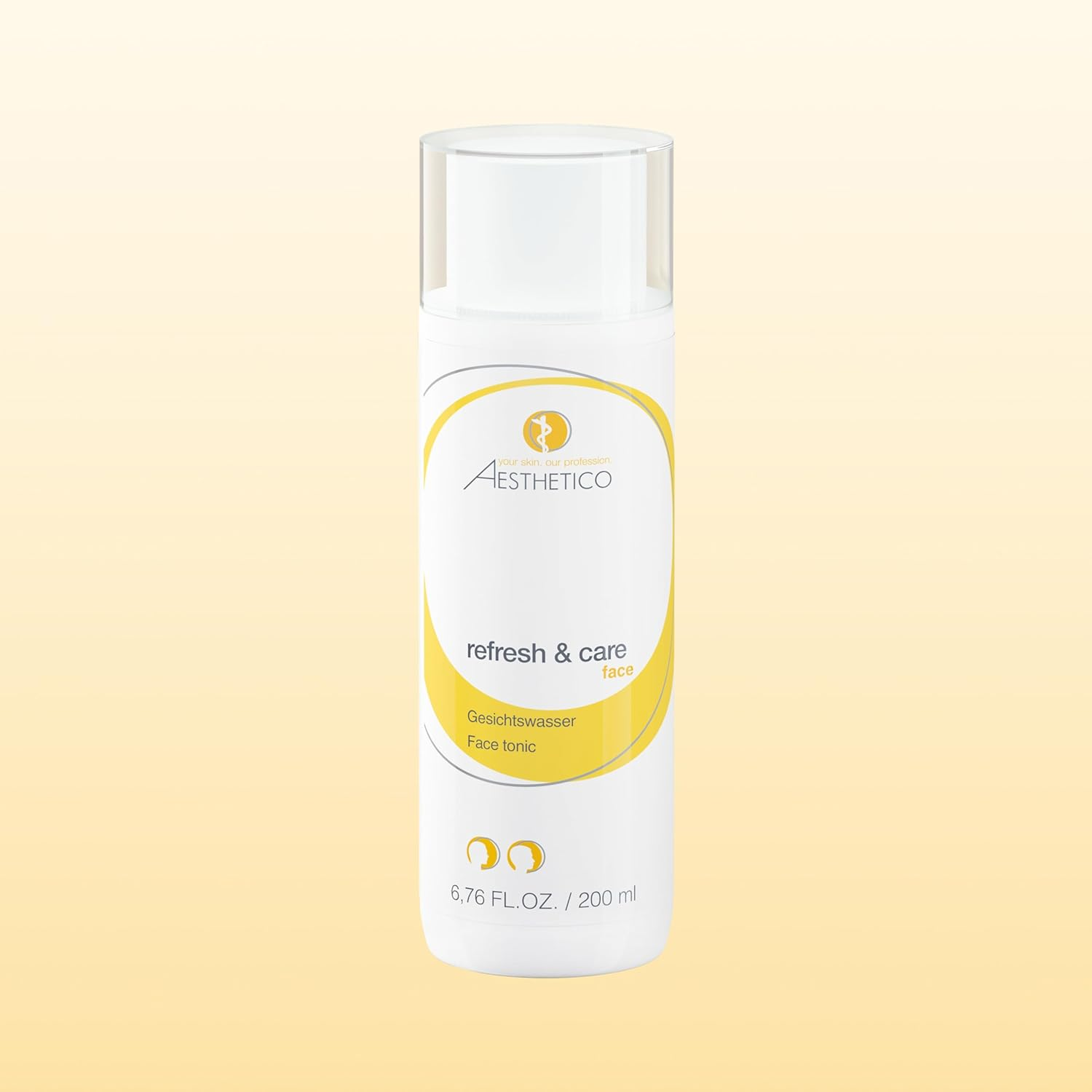 200ml Refresh & Care Gesichtswasser – Feuchtigkeitsspendend & Beruhigend – AESTHETICO