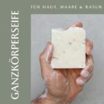 100g Avocado und Lavendel Seife für alle Hauttypen – Handgemachte Naturseife für Haut & Haare, ohne Palmöl