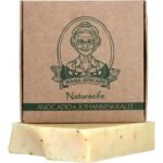 Avocado Seife für Haut und Haar – 95g, vegan, palmölfrei, handgemachte Naturseife