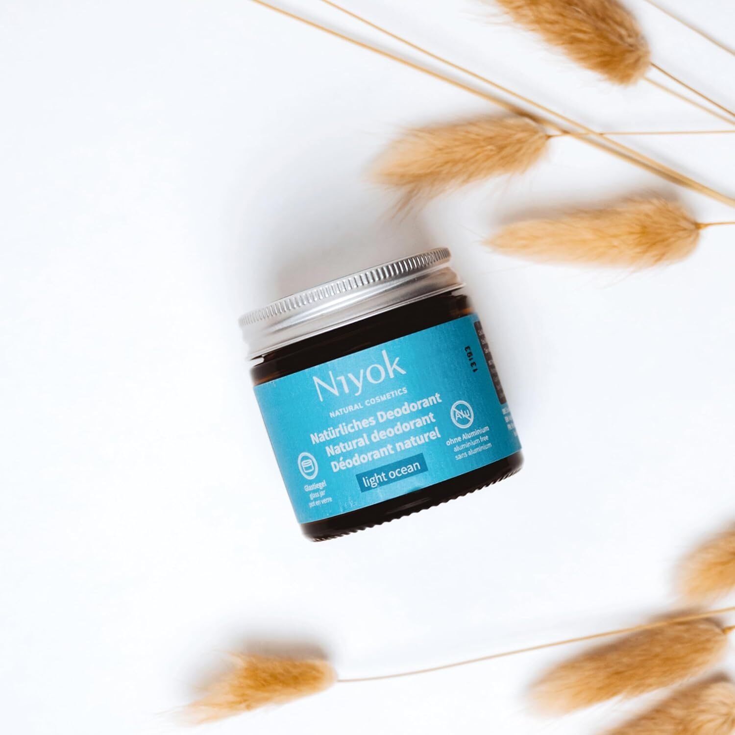 601ed0c6068f46a794833fc70d543c31.jpg 40ml Deocreme ohne Aluminium – Frischer Unisex-Duft, vegan, 24h Schutz | Niyok