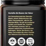 250 g manuka honig mgo 600+ roh und aktiv – Premium Qualität – Watson & Son