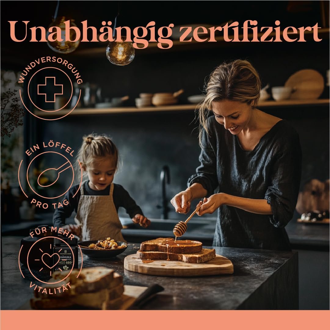 61QudD3rjwL._SL1081_ 250 g manuka honig mgo 600+ roh und aktiv – Premium Qualität – Watson & Son