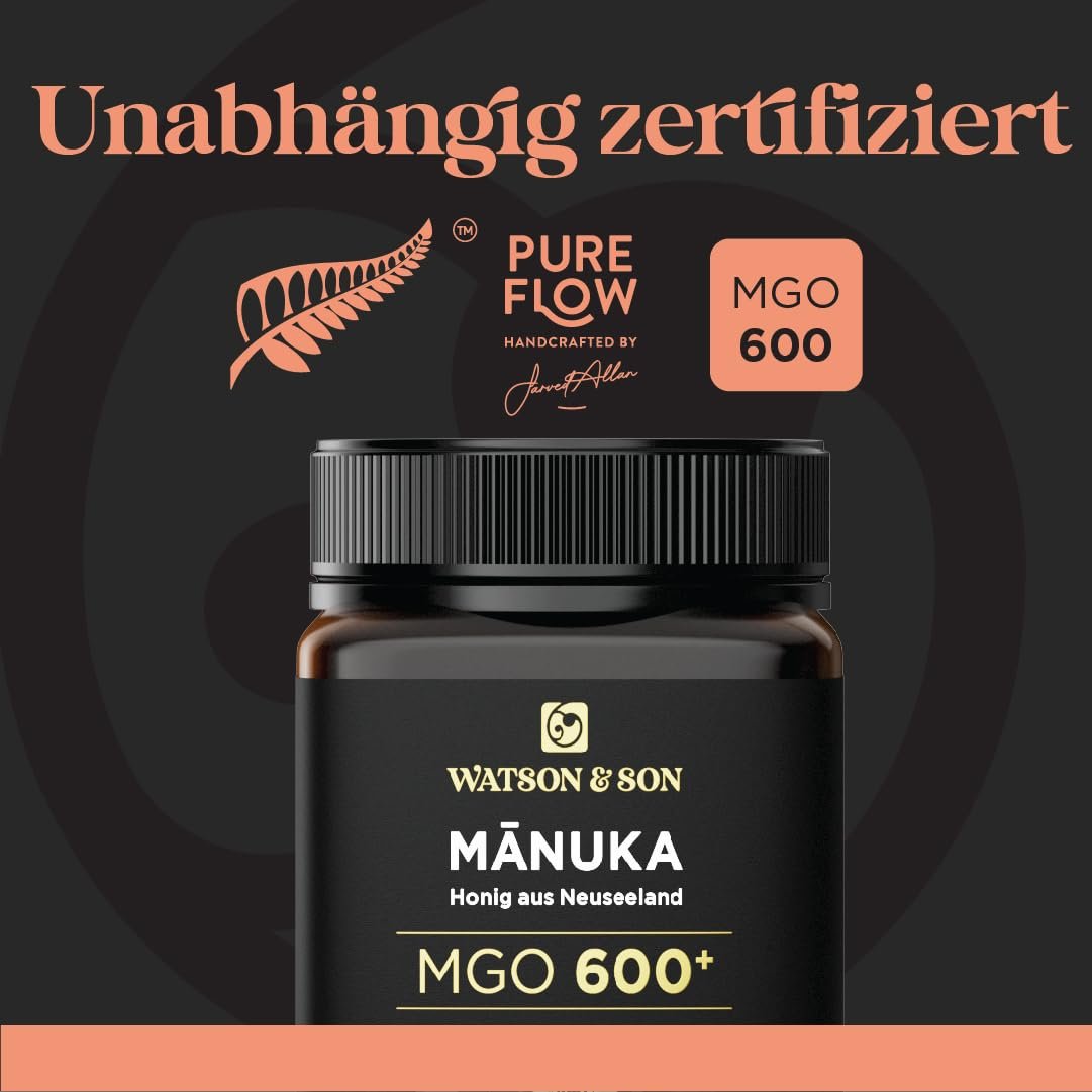 61mXKVnmKcL._SL1081_ (2) 1 kg manuka honig mgo 600+ roh und aktiv – Premium Qualität – Watson & Son